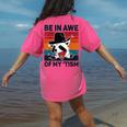 Be In Awe Of My 'Tism | Vintage Raccoon Autism Women's T-Shirt Crunchberry