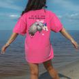 Fairy Godpossum Raccoon Tee | Women's Comfort Colors T-Shirt Crunchberry