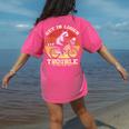 Get In Loser Raccoon Opossum Women's Tee - Fun Comfort Colors Crunchberry
