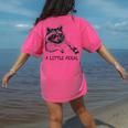 Moonlit Raccoon - Women's T-Shirt | Comfort Colors, Wildlife Back Print Crunchberry