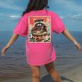 Raccoon Ramen Anime Women's T-Shirt | Cute Japanese Back Print Crunchberry