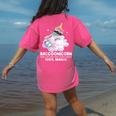 Raccoonicorn Raccoon Lover Women's T-Shirt – Fun Back Print Crunchberry