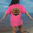 Racoon Trash Panda Cartoon Women's T-Shirt | Fun Back Print Crunchberry