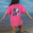 Rats Howling at Moon Women's T-Shirt | Comfort Colors Back Print Crunchberry