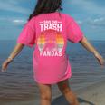 Retro Raccoon Women's T-Shirt - Save The Trash Pandas Design Crunchberry
