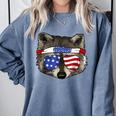 Patriotic Raccoon T-Shirt - USA July 4th Fun | Trash Panda Tee Blue Jean