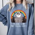 Raccoon Trash Panda Comfort Colors Sweatshirt | Unisex Cozy Apparel Blue Jean