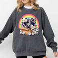 Adopt a Street Cat Raccoon Skunk Sweatshirt - Vintage Unisex Pepper