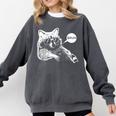 Bruh Raccoon Trash Panda Lover Racoon Meme Teens Slang Comfort Colors Sweatshirt Pepper