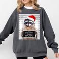 Christmas Raccoon Sweatshirt - Dear Santa, I Can Explain | Cozy Comfort Pepper