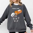 Happy Pills Raccoon T-Shirt - Relaxed Fit for Raccoon Lovers Pepper