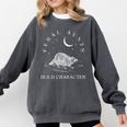 Raccoon Cowboy Graphic Unisex Sweatshirt | Cozy Meme Theme Pepper