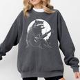 Raccoon Guitarist Sweatshirt - Comfort Colors Unisex Hoodie Pepper