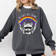 Raccoon Rainbow LGBTQ Pride Sweatshirt | Comfort Colors Pepper