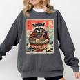 Raccoon Ramen Sweatshirt - Anime Style | Cozy Gift for Fans Pepper