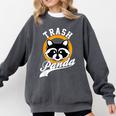Raccoon Sweatshirt - Cozy Comfort Colors - Whimsical Raccoon Humor Pepper