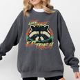 Retro Raccoon Comfort Sweatshirt - Fun & Cozy Design Pepper