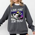 Street Cats & Trash Pandas Sweatshirt | Cotton Blend | Adults Pepper
