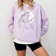 Raccoon Guitarist Sweatshirt - Comfort Colors Unisex Hoodie Orchid
