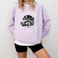 Raccoon Lover Comfort Colors Sweatshirt - Save the Trash Pandas Orchid