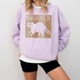 Racoon Periodic Table Chemistry Elements Raccoon Lover Comfort Colors Sweatshirt Orchid