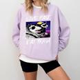Street Cats & Trash Pandas Sweatshirt | Cotton Blend | Adults Orchid