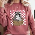 Adopt a Cat Team - Possum Raccoon Comfort Sweatshirt | Cute & Cozy Crimson