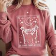 In My Feral Era Raccoon Sweatshirt - Cozy Trash Panda Appeal Crimson