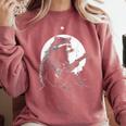 Raccoon Guitarist Sweatshirt - Comfort Colors Unisex Hoodie Crimson