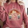 Raccoon Trash Panda Comfort Colors Sweatshirt - Whimsical Wear Crimson