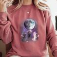 Rats Howling Moon Sweatshirt – Cozy Rat-Themed Unisex Hoodie Crimson