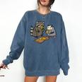 Raccoon & Opossum Pizza Sweatshirt | Unisex Streetwear | Size Variety Denim