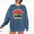 Raccoon Spirit Animal Unisex Sweatshirt - Cozy Wear for Enthusiasts Denim