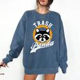 Raccoon Sweatshirt - Cozy Comfort Colors - Whimsical Raccoon Humor Denim