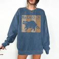 Racoon Periodic Table Chemistry Elements Raccoon Lover Comfort Colors Sweatshirt Denim