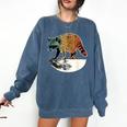 Retro Raccoon Sweatshirt - Moonlit Style Unisex Apparel Denim