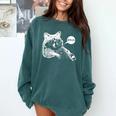 Bruh Raccoon Lover Sweatshirt - Cool Meme Slang for Teens Blue Spruce