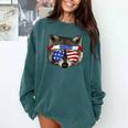 Patriotic Raccoon T-Shirt - USA July 4th Fun | Trash Panda Tee Blue Spruce