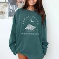 Raccoon Cowboy Graphic Unisex Sweatshirt | Cozy Meme Theme Blue Spruce