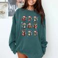 Raccoon Lover Pajama Sweatshirt - Cozy Christmas Lights Decor Blue Spruce