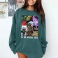 Raccoon Meme Sweatshirt - Comfort Colors | Fun Style Unisex Gift Blue Spruce
