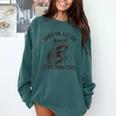 Raccoon Sarcastic Sweatshirt for Comfort - Unisex Relaxed Fit Blue Spruce