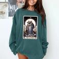 Raccoon Tarot The Lovers Unisex Sweatshirt - Cozy Rustic Style Blue Spruce