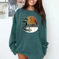 Retro Raccoon Sweatshirt - Moonlit Style Unisex Apparel Blue Spruce