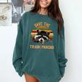 Save the Trash Pandas Raccoon Unisex T-Shirt | Eco-Friendly Apparel Blue Spruce