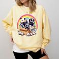 Adopt a Street Cat Raccoon Skunk Sweatshirt - Vintage Unisex Butter