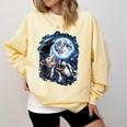 Animal Meme Comfort Colors Sweatshirt - Opossum Raccoon Skunk Design Butter