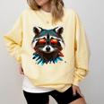 Raccoon Comfort Colors Sweatshirt - Stylish Unisex Top Butter