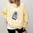 Raccoon Lover Comfort Colors Sweatshirt - Cozy Wildlife Style Butter