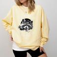 Raccoon Lover Comfort Colors Sweatshirt - Save the Trash Pandas Butter